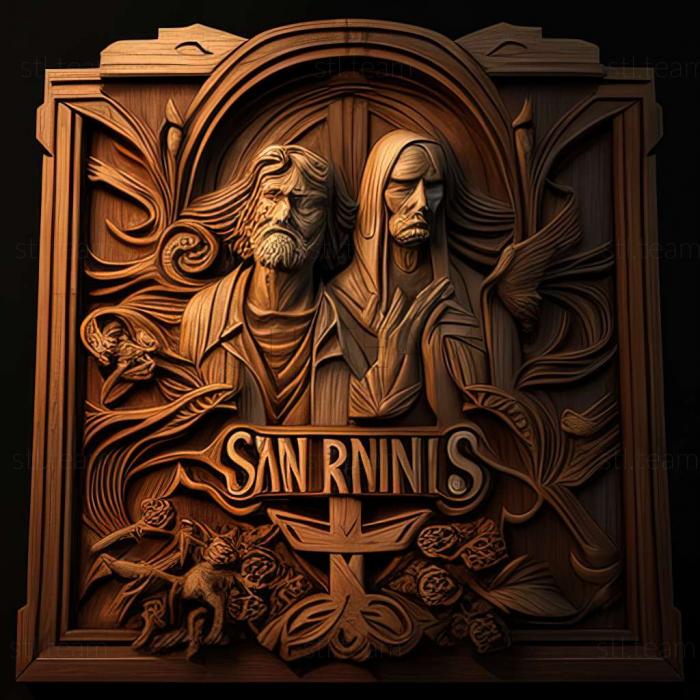 3D модель Гра The Walking Dead Saints Sinners (STL)